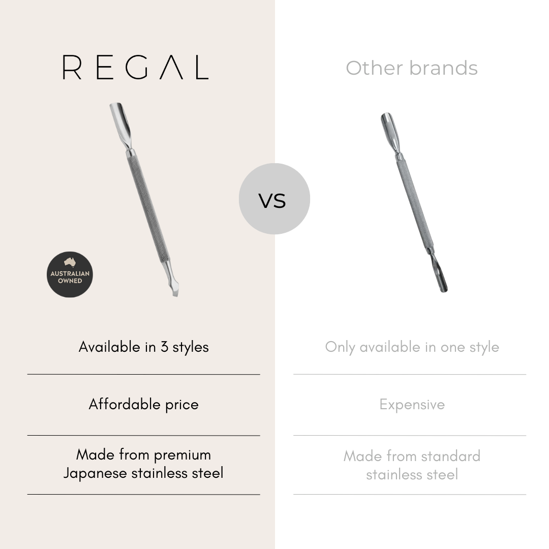 Regal by Anh Cuticle Pusher French Stainless Steel