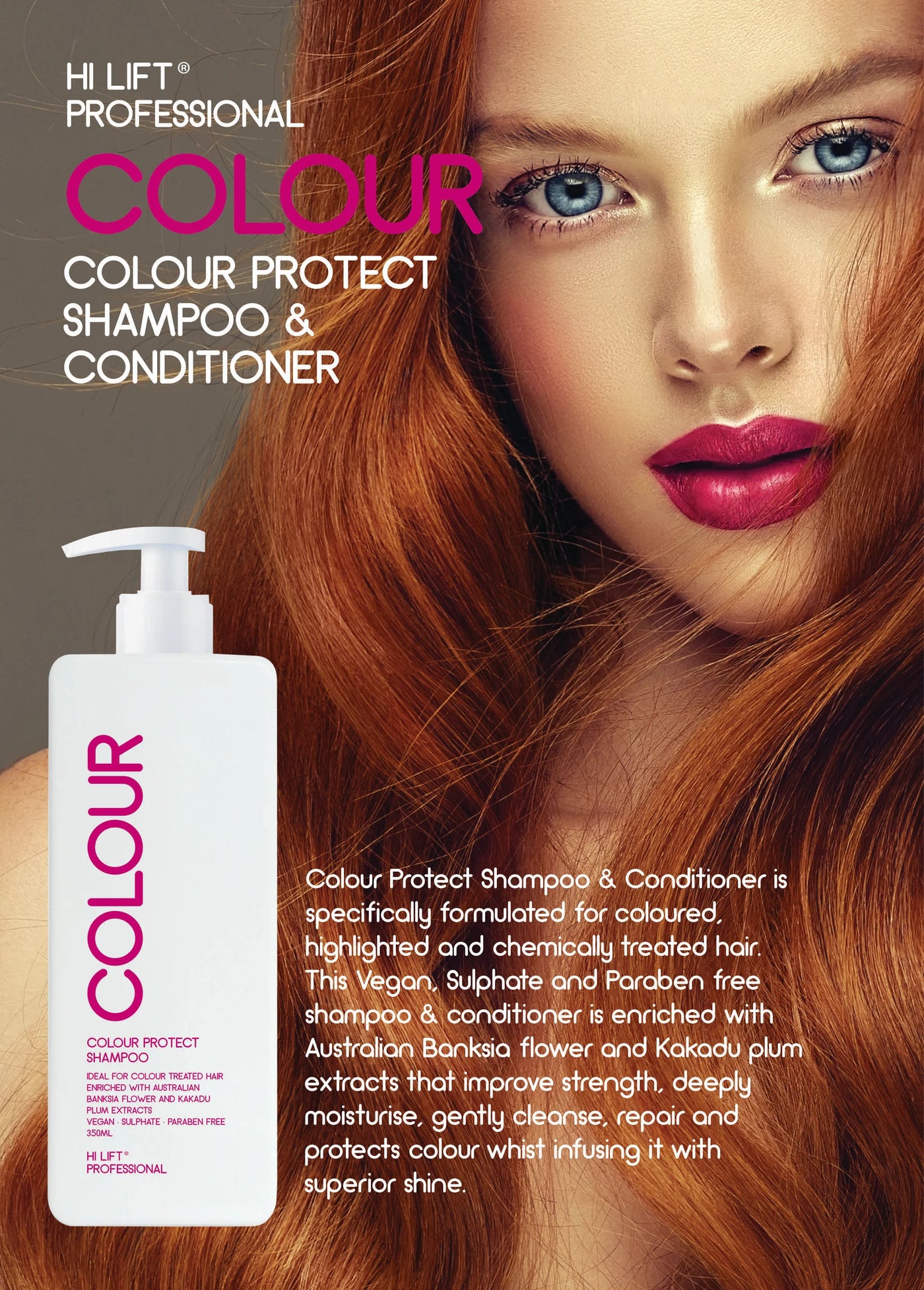 Hi Lift COLOUR Protect Shampoo & Conditioner 1 Litre Duo