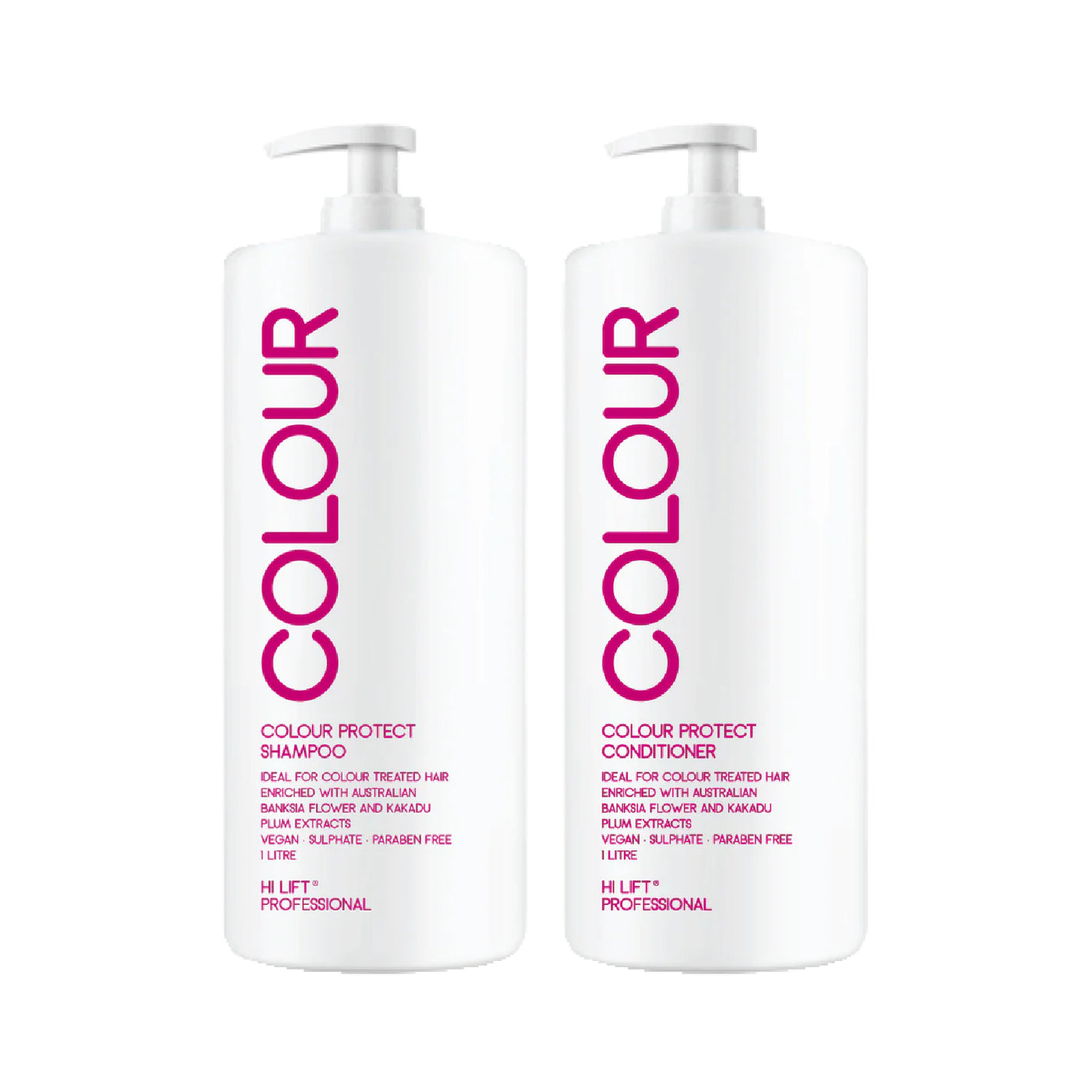 Hi Lift COLOUR Protect Shampoo & Conditioner 1 Litre Duo