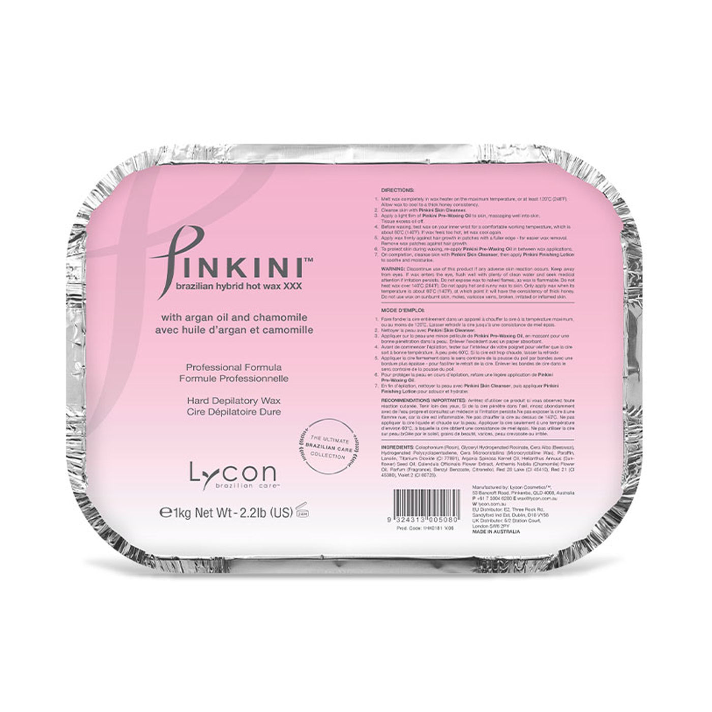 Lycon Pinkini Brazilian Hybrid Hot Wax 1kg
