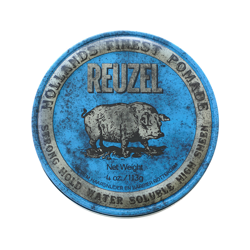 Reuzel Blue Piglet Strong Hold High Sheen Water Soluble Pomade 35g