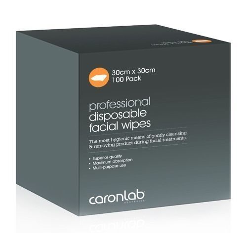 Caronlab Disposable Facial Wipes 100 Pack