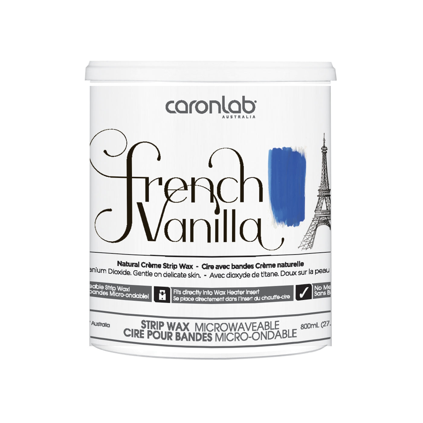 Caronlab French Vanilla Strip Wax 800g