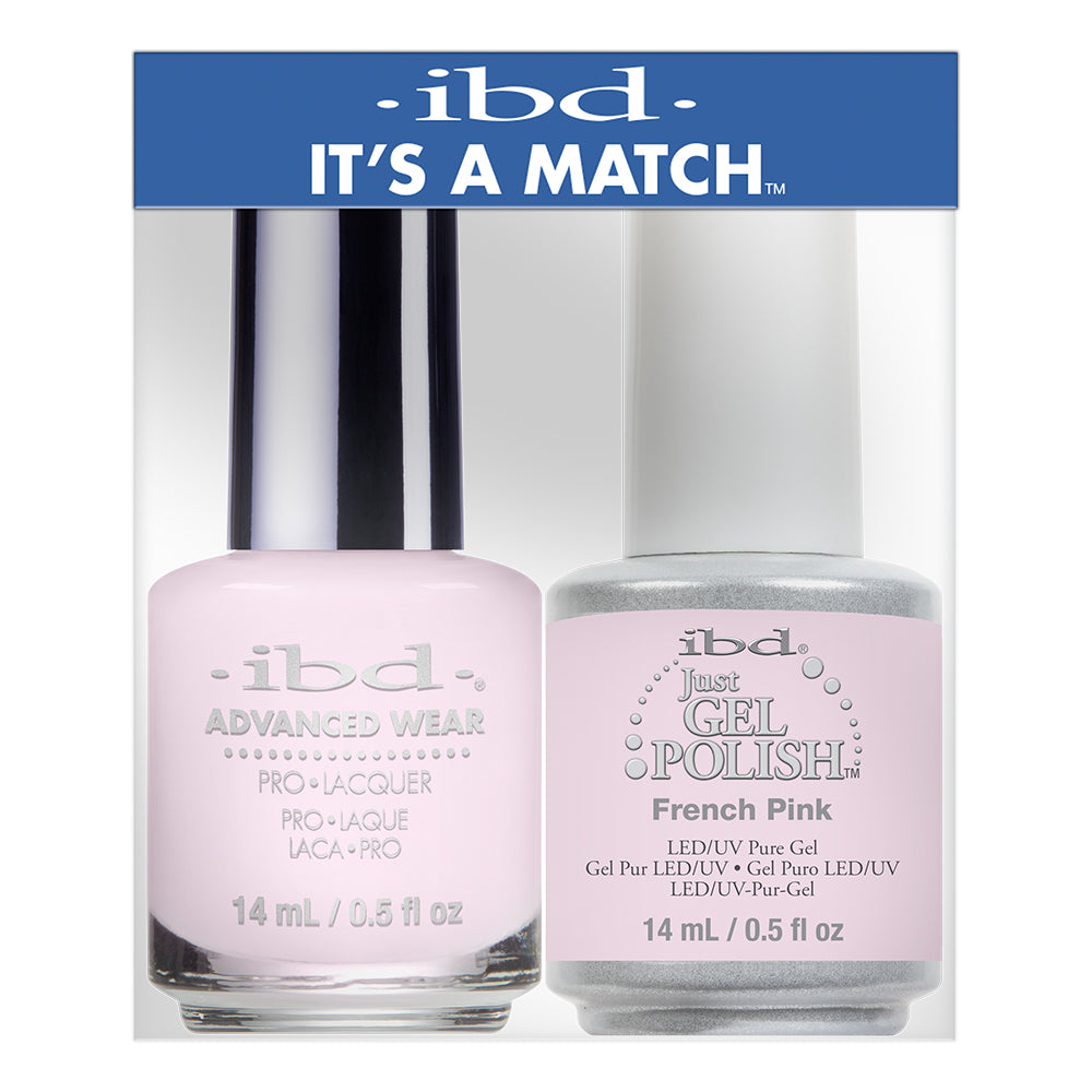 IBD Just Gel & Advanced Wear Duo - French Pink 14ml