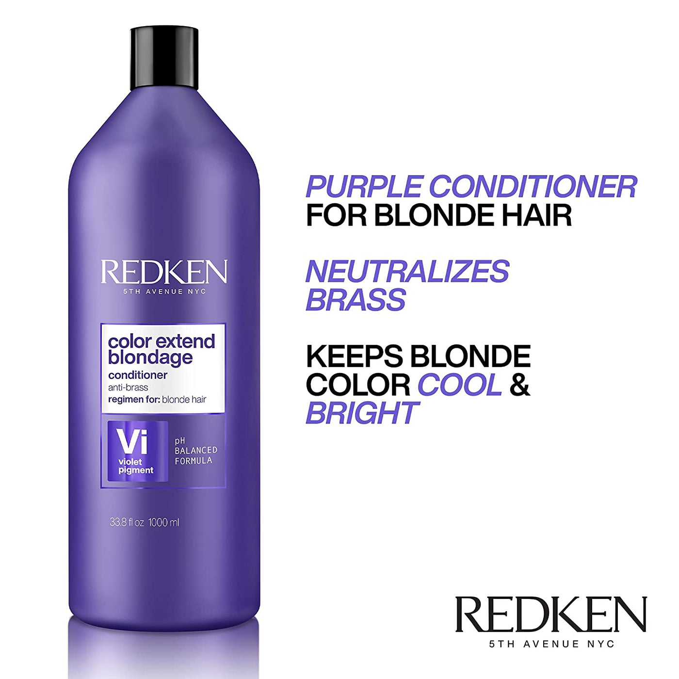 Redken Color Extend Blondage Shampoo & Conditioner Pack 1 Litre