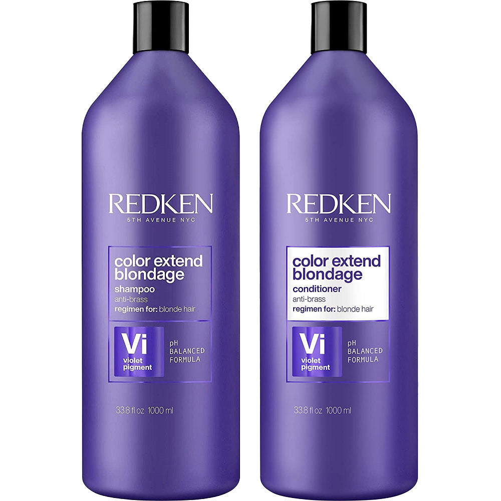 Redken Color Extend Blondage Shampoo & Conditioner Pack 1 Litre