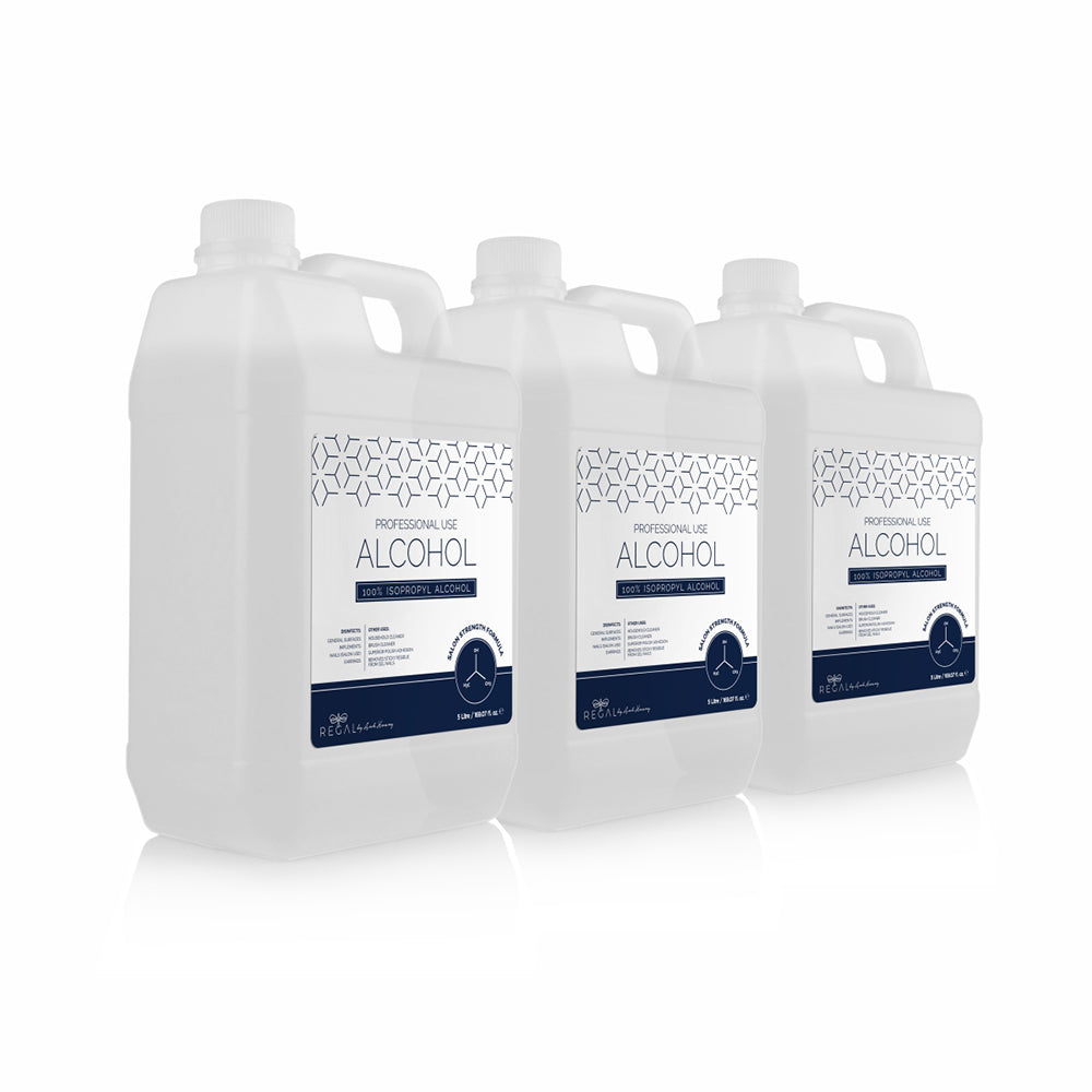Regal by Anh 100% Pure Isopropyl Alcohol 5 Litre - 3 Pack