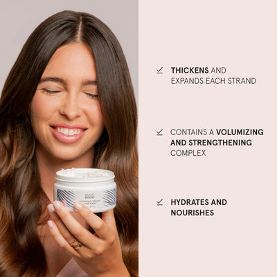 BondiBoost Thickening Therapy Hair Mask (1 Litre) product benefits