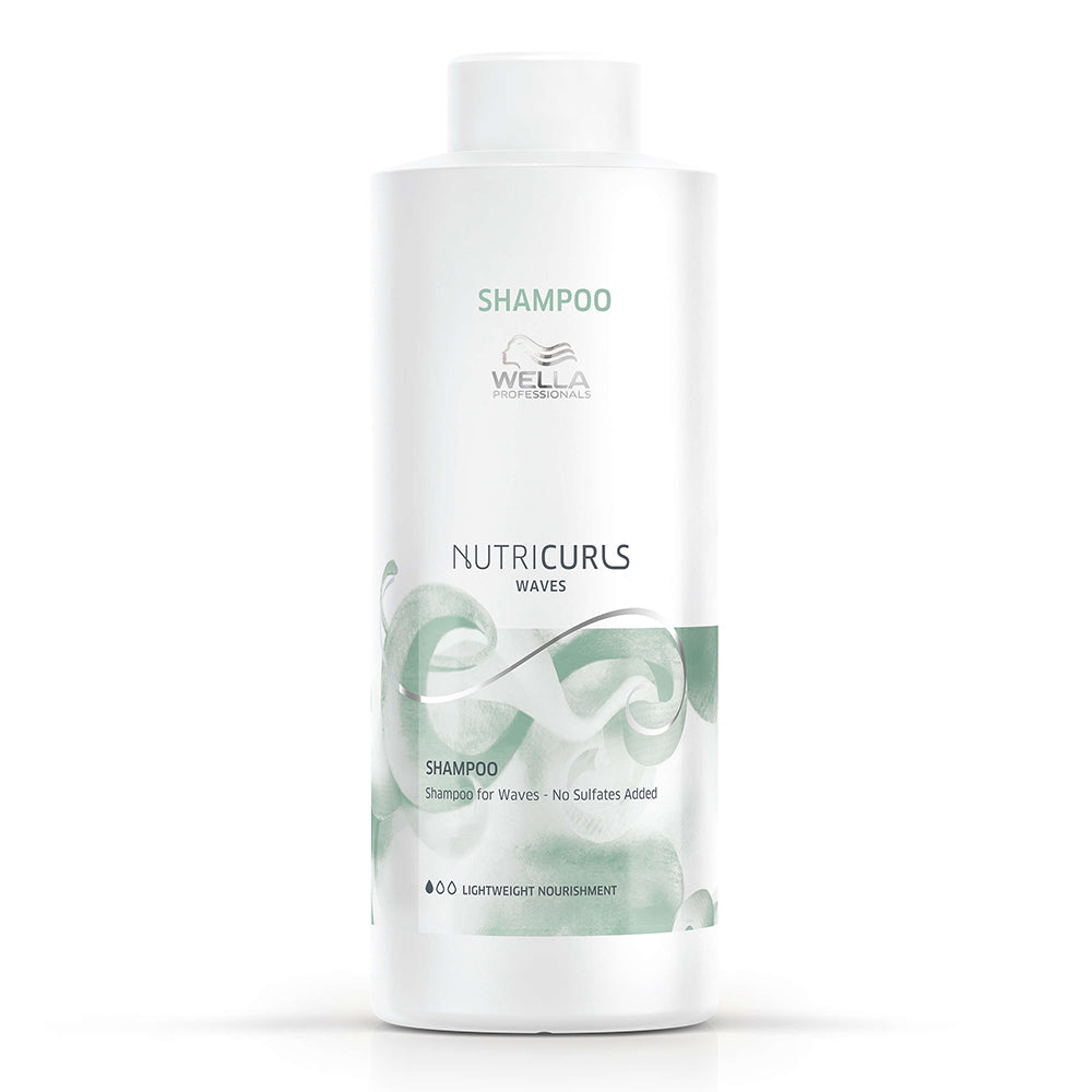 Wella Professionals Nutricurls Shampoo for Waves 1 Litre