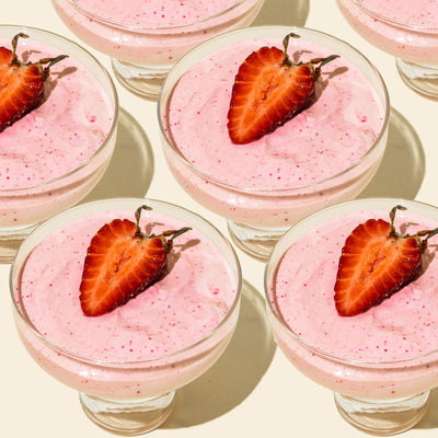 Apotecari Hair Food for Stronger & Thicker Hair strawberry smoothie