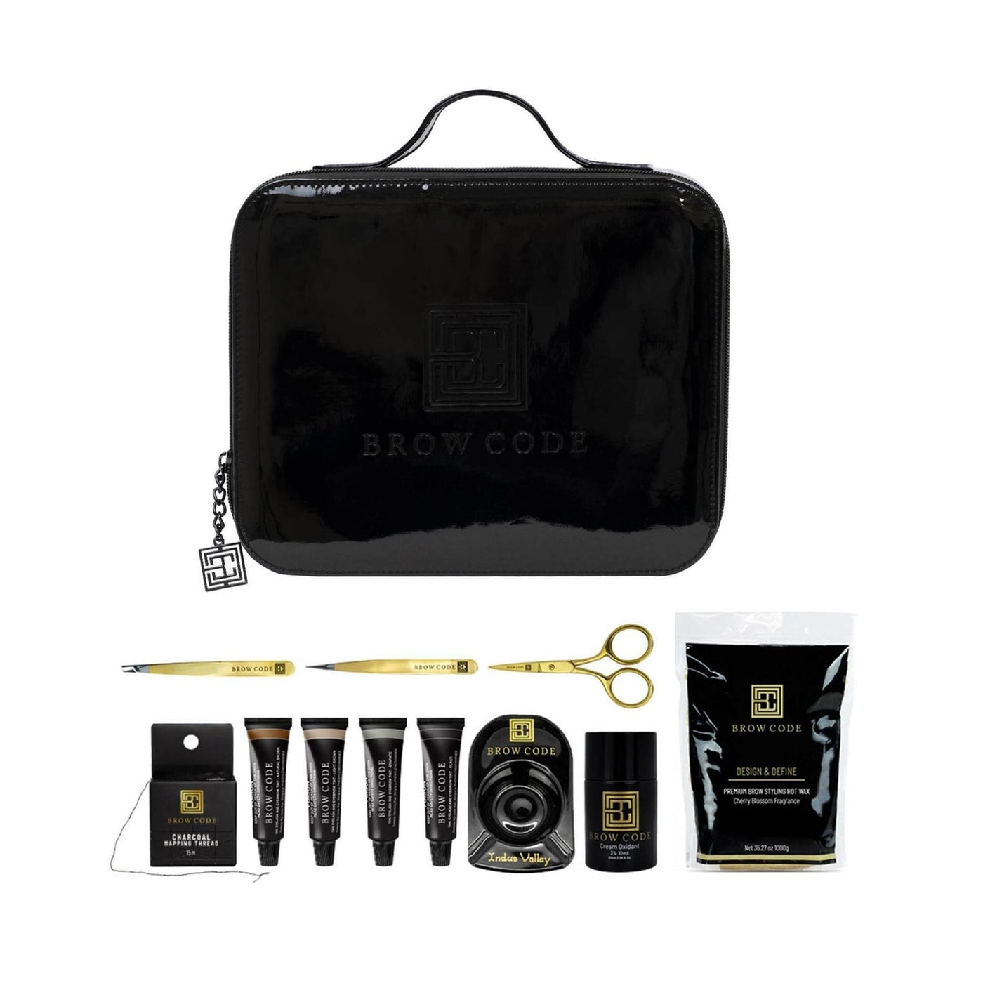 Brow Code Pro Tint Kit with Cosmetic Bag