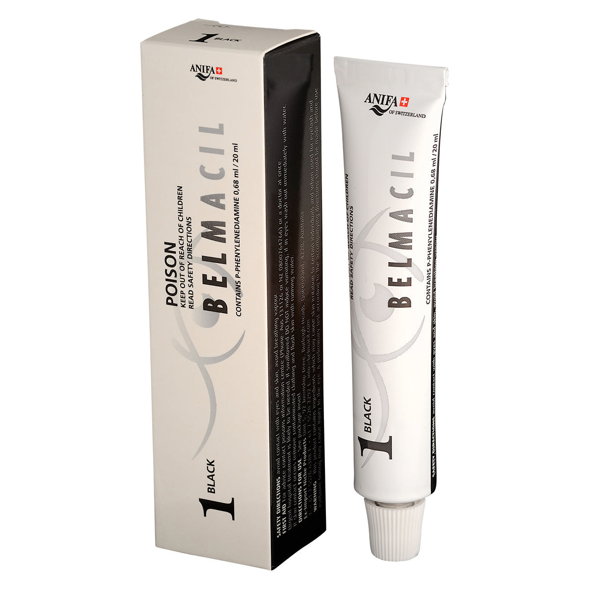 Belmacil Eyebrow & Eyelash Tint (20ml) black