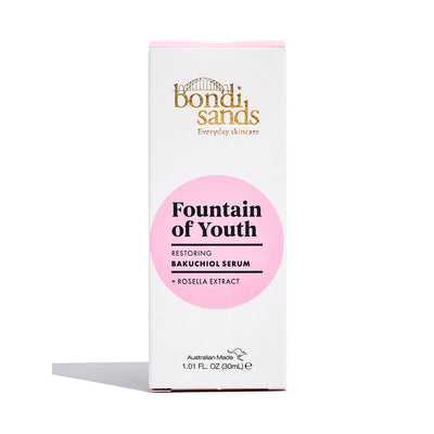 Bondi Sands Fountain Of Youth Bakuchiol Serum (30ml) packaging