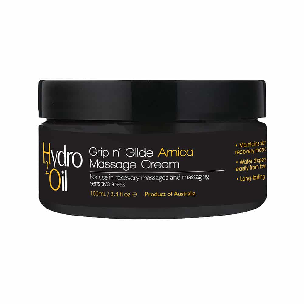 Caronlab Hydro 2 Oil Grip 'n Glide Massage Cream - Arnica 100ml