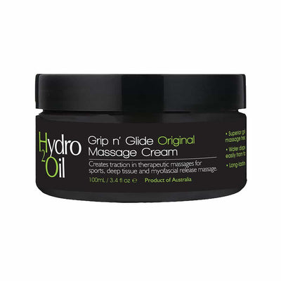 Caronlab Hydro 2 Oil Grip 'n Glide Massage Cream - Original 100ml