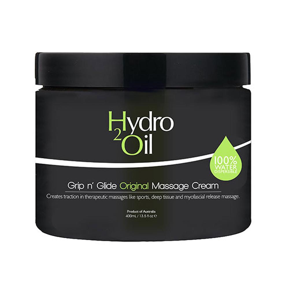 Caronlab Hydro 2 Oil Grip 'n Glide Massage Cream - Original 400ml