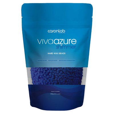 Caronlab Viva Azure Shimmer Hard Wax Beads (800g)