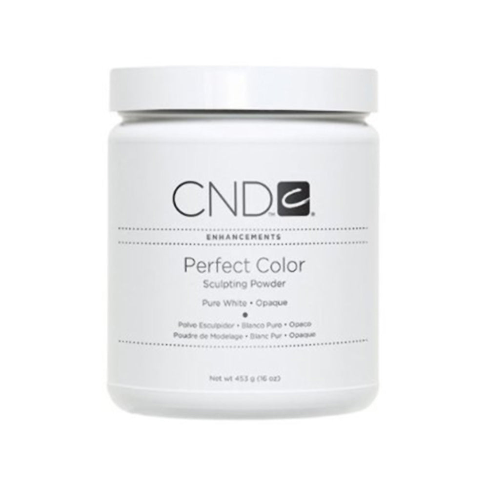 CND Perfect Color Sculpting Powder Pure White Opaque 453g