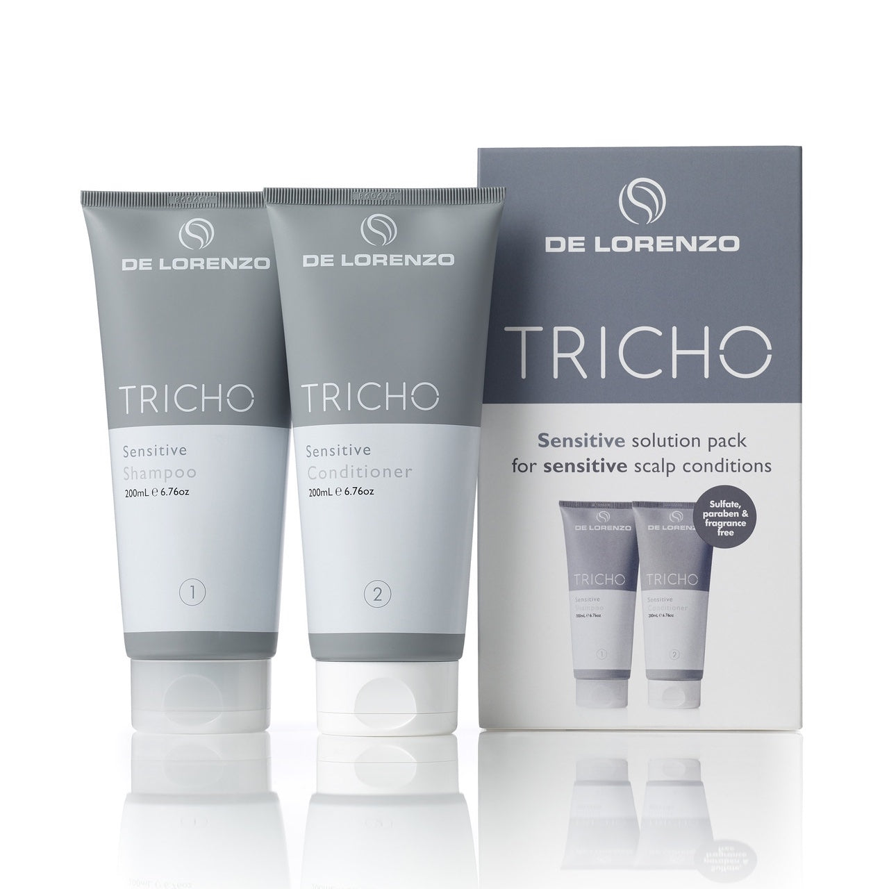 De Lorenzo Tricho Sensitive Shampoo & Conditioner Pack 200ml