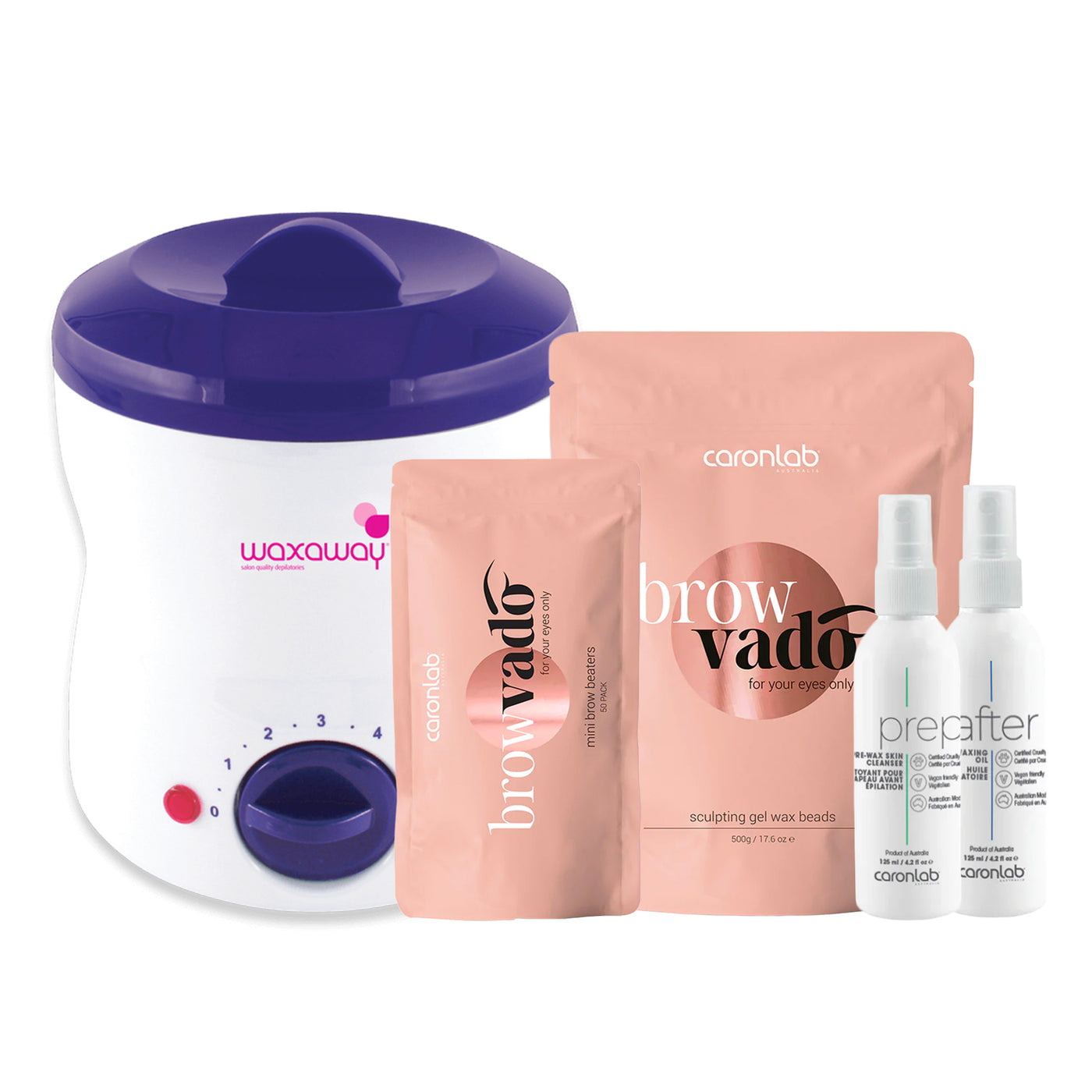 Deluxe Complete Facial Waxing Kit