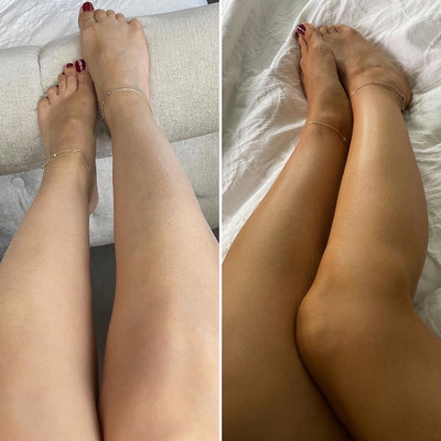 Eco Tan Invisible Tan before after results