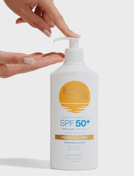 Bondi Sands SPF 50+ Fragrance Free Sunscreen Lotion Pump (500ml) video