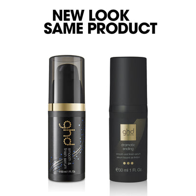 ghd Dramatic Ending - Smooth & Finish Serum (30ml) old & new look