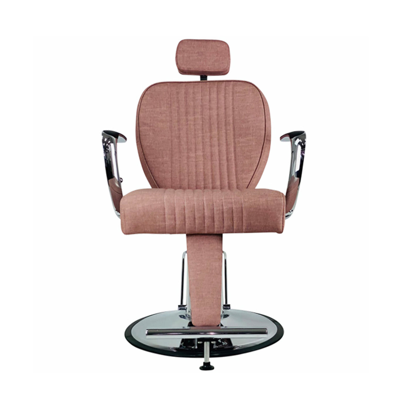 Joiken Titan Reclining Brow & Styling Chair - Dusty Pink front