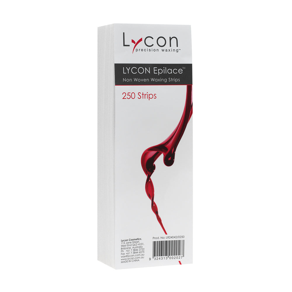 Lycon Epilace Non Woven Epilating Wax Strips 250 pieces
