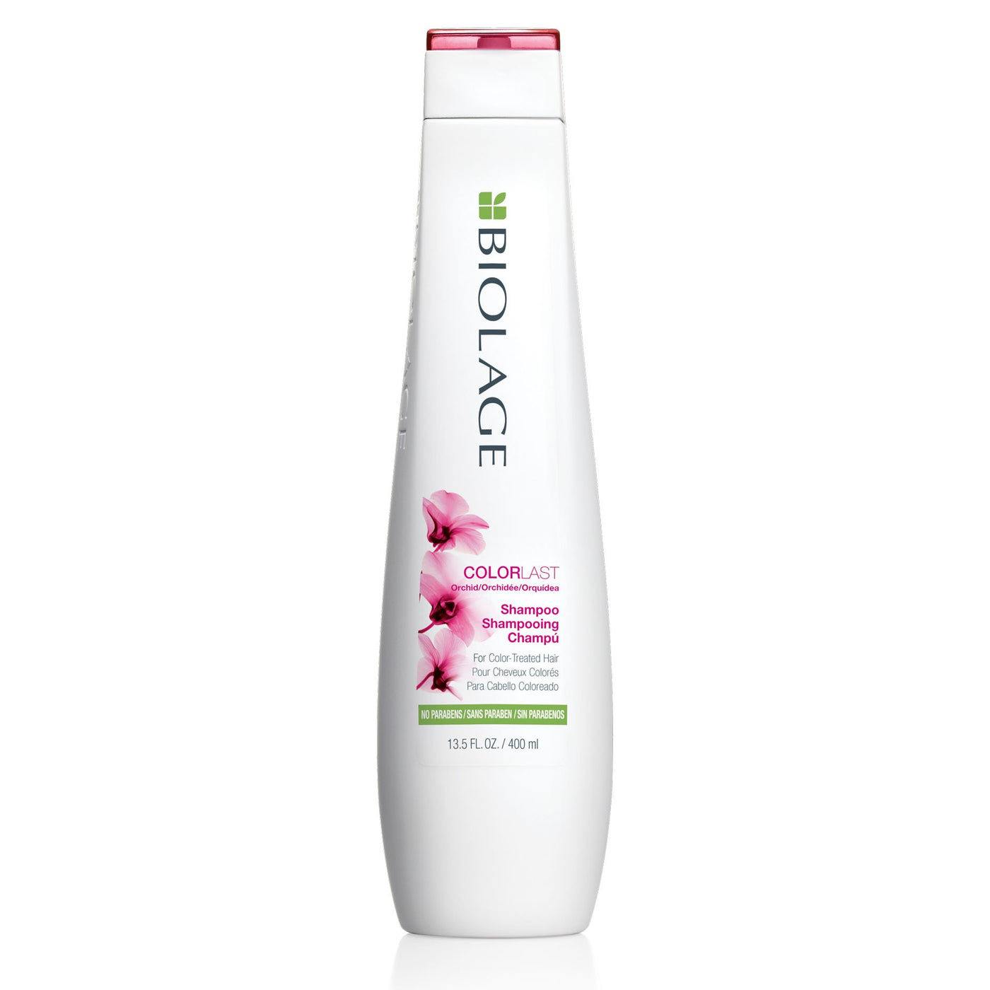 ColorLast Shampoo gently cleanses without stripping or drying