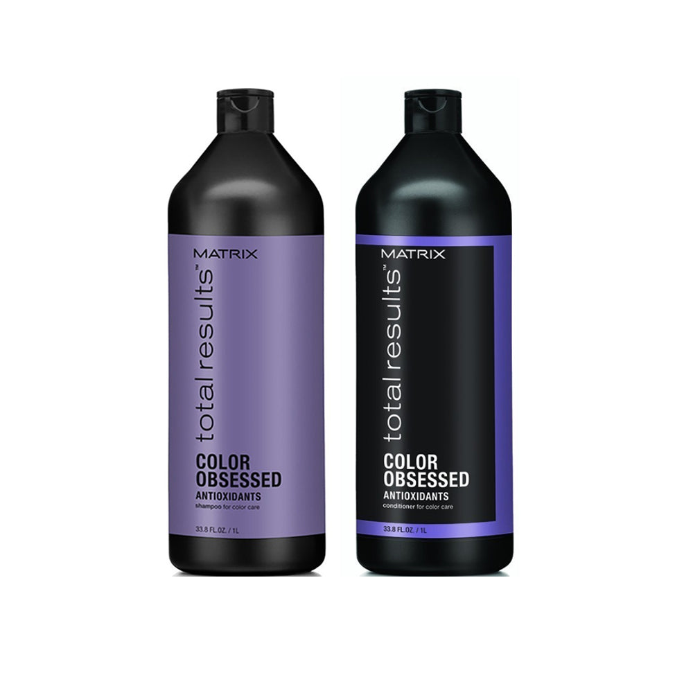 Matrix Total Results Color Obsessed Shampoo & Conditioner Value Pack 1 Litre