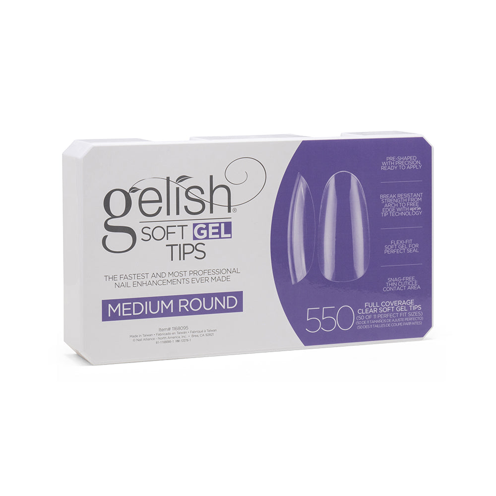 Gelish Soft Gel Nail Tips 550pcs