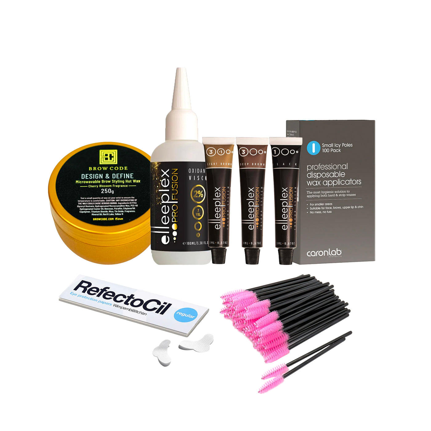 Mini Essentials Kit - for Lash & Brow Tint and Brow Wax