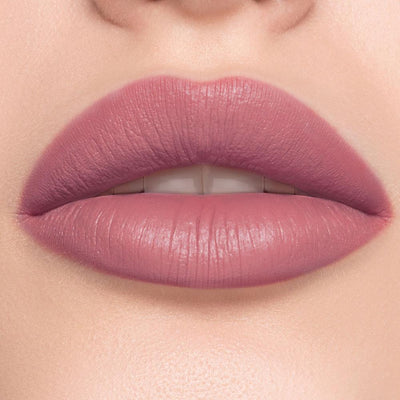 Mirenesse French Kiss Velvet Matte Lipstick (2.43g) Inlove 07a Model