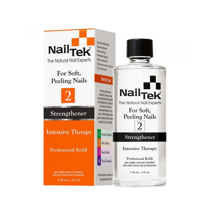 Nail Tek Intensive Therapy 2 - Strengthener for Soft, Peeling Nails Refill - 118ml