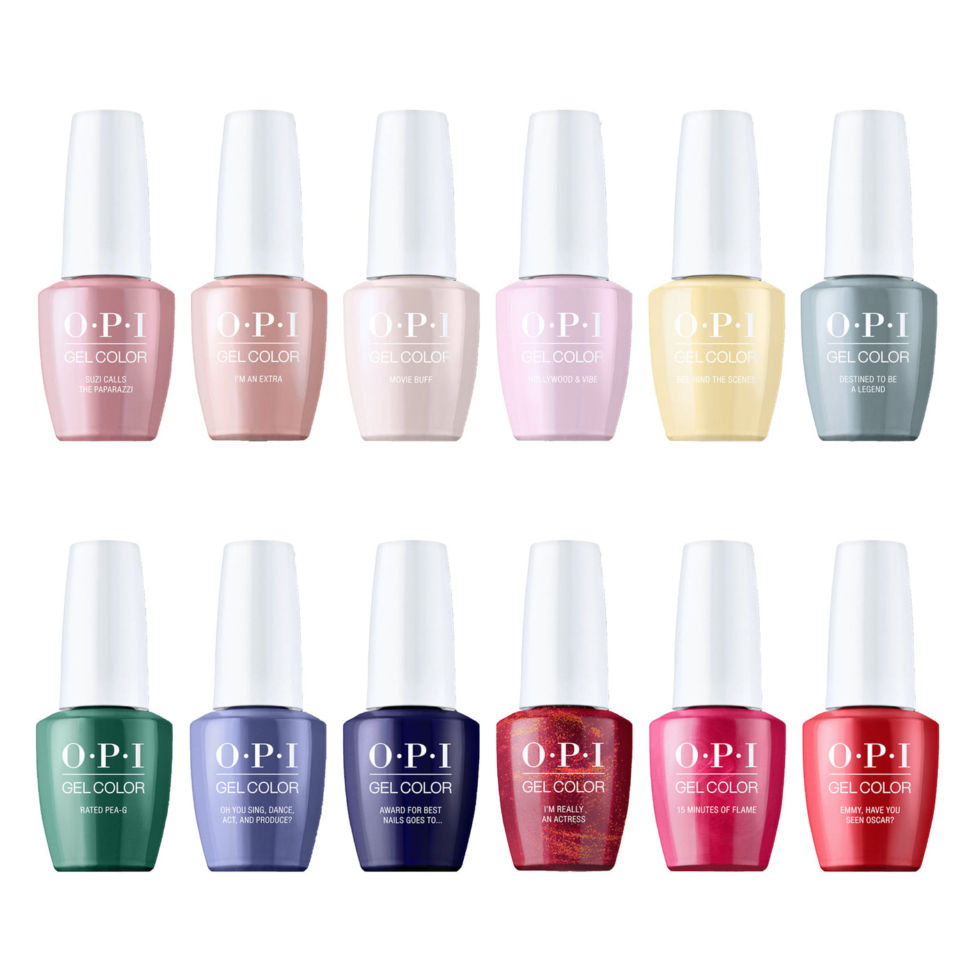 OPI GelColor Hollywood Collection 12 x 15ml