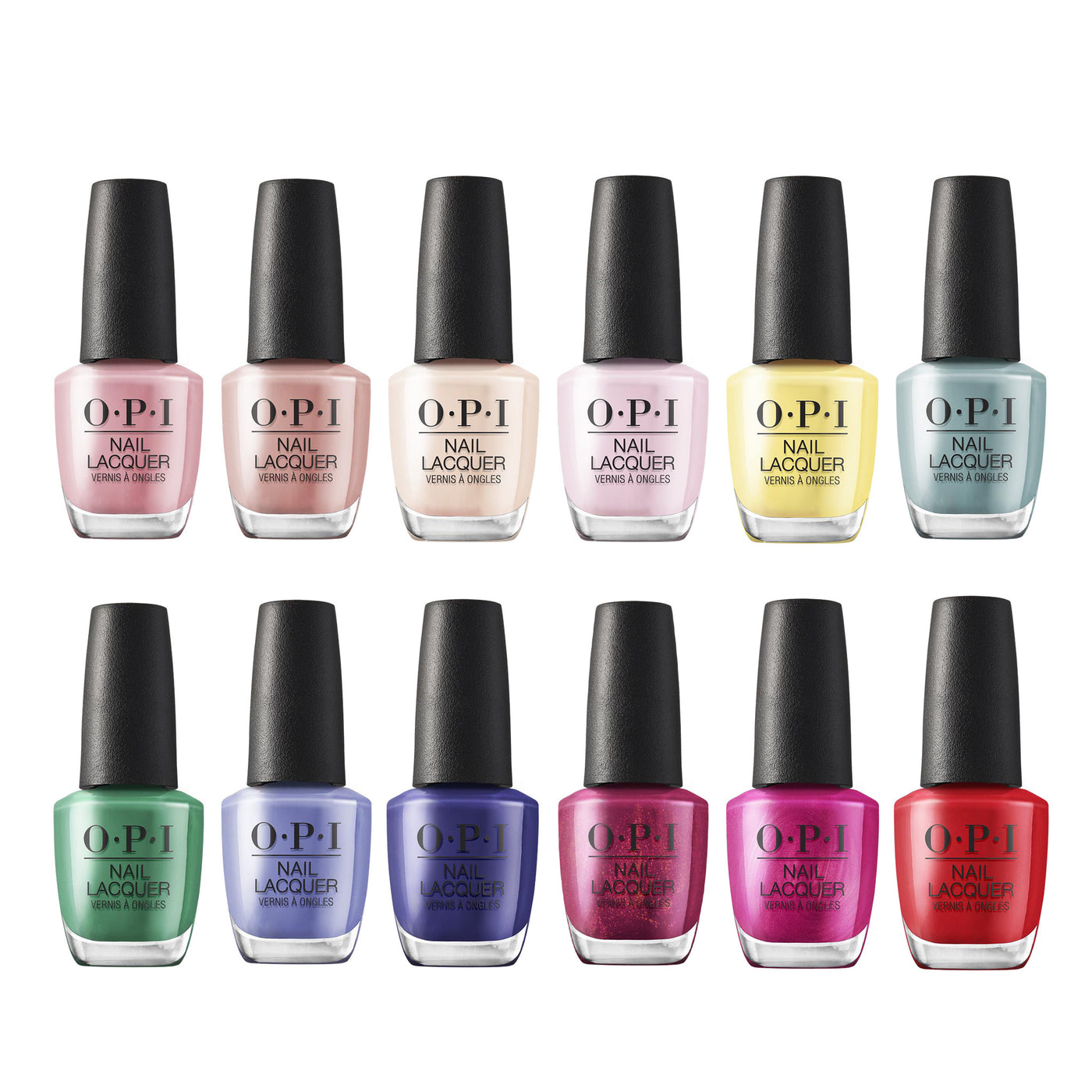 OPI Nail Lacquer Hollywood Collection 12 x 15ml