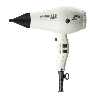 Parlux 385 Power Light Ceramic & Ionic Hair Dryer 2150W - white