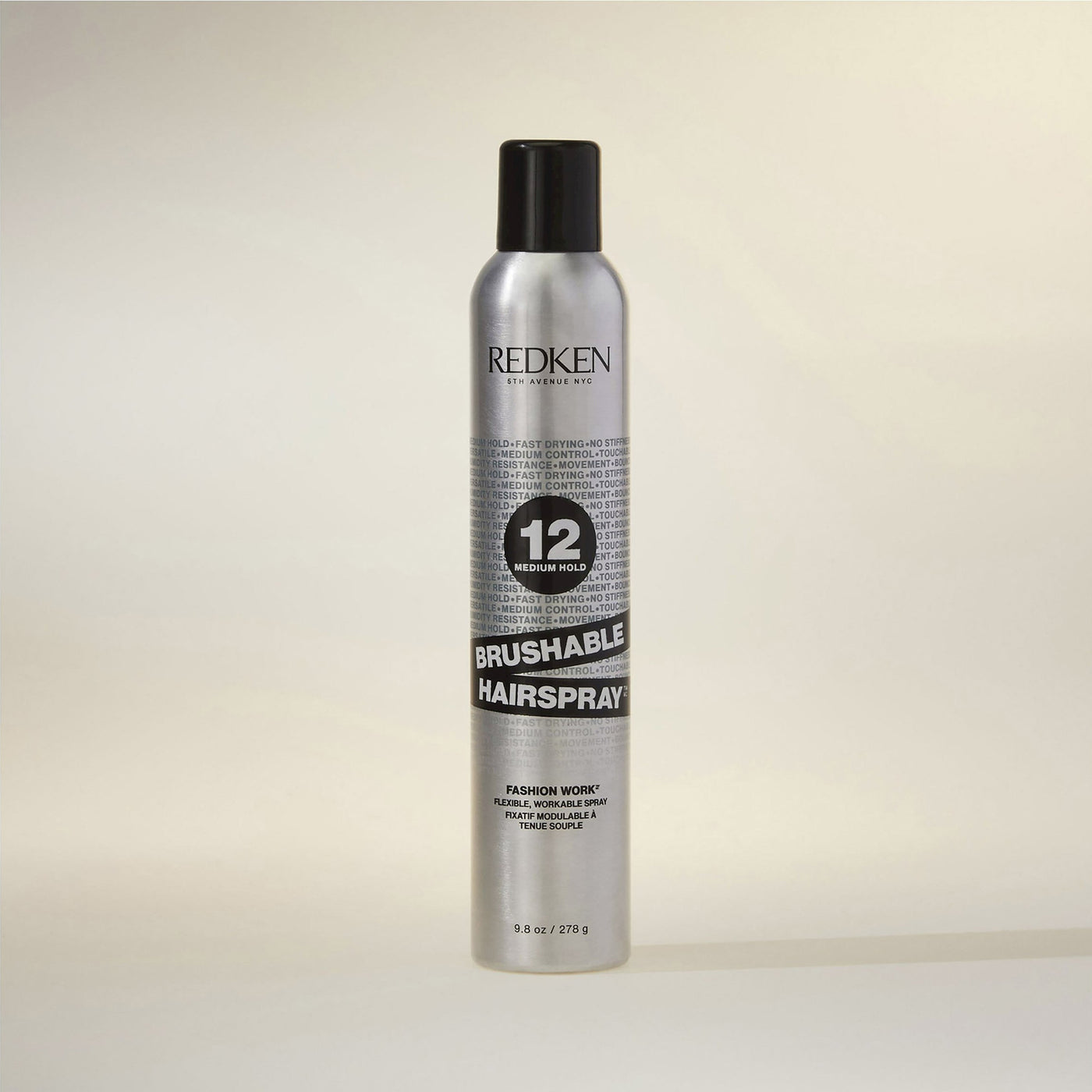 Redken Brushable Hairspray (290g) styled