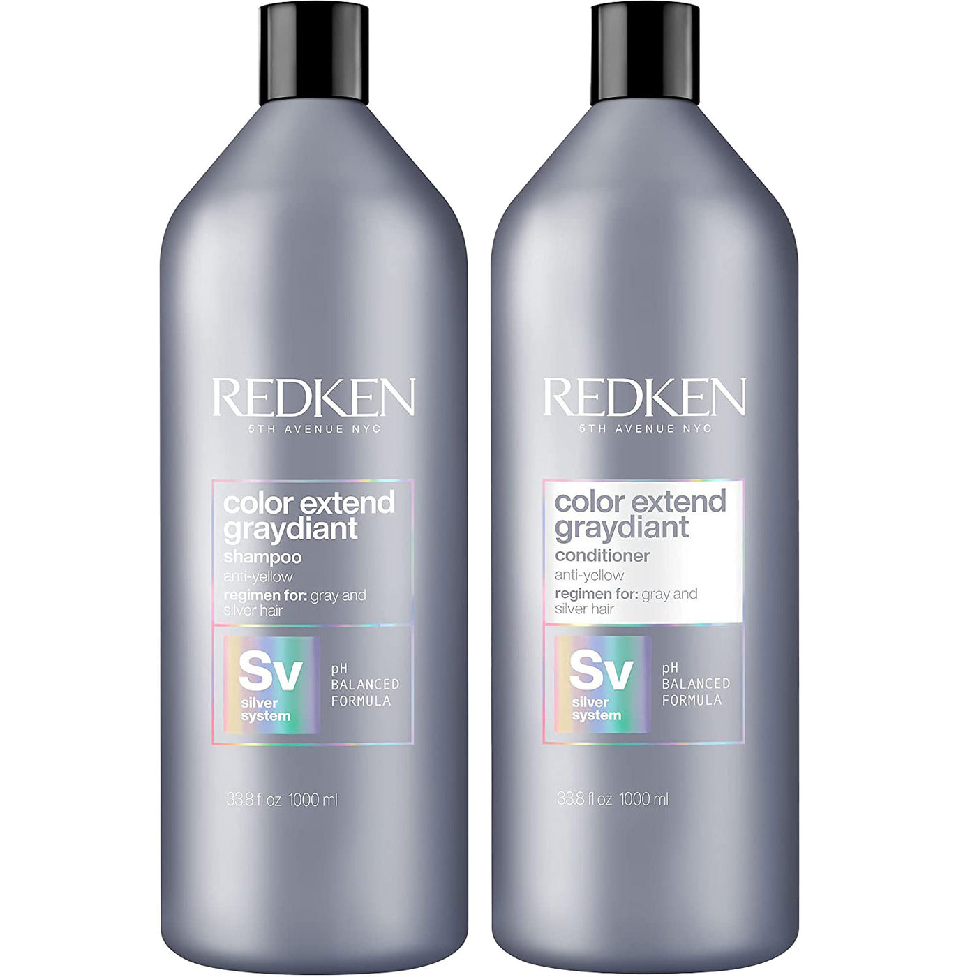 Redken Color Extend Graydiant Shampoo & Conditioner Pack 1 Litre