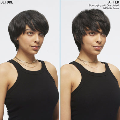Redken Pliable Paste (150ml) before and after