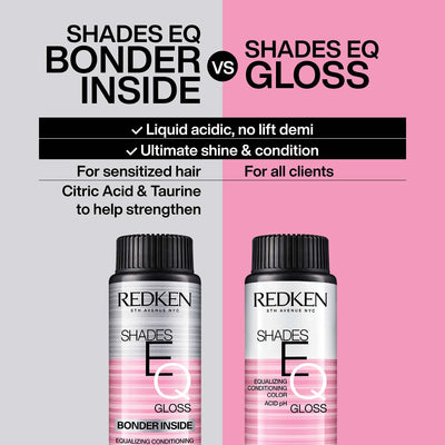Redken Shades EQ Bonder Inside Demi-Permanent Hair Gloss (60ml) features