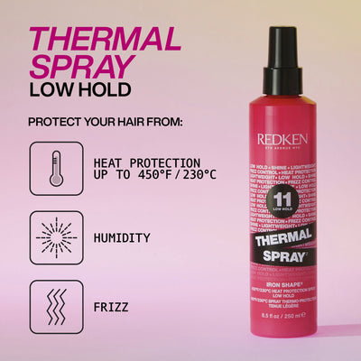 Redken Thermal Spray Low Hold (250ml) feature