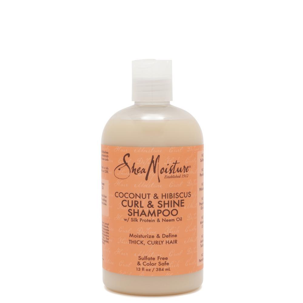 Shea Moisture Coconut & Hibiscus Curl & Shine Shampoo (384ml)