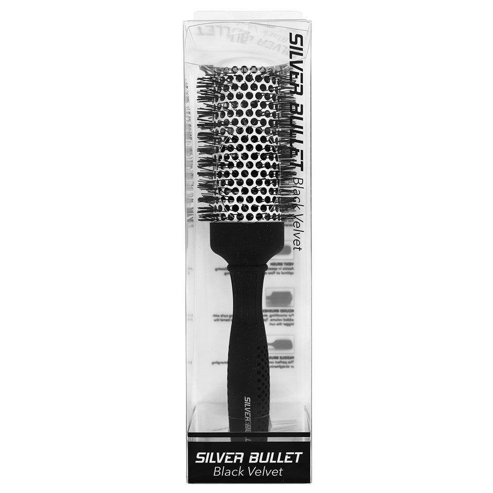 Silver Bullet Black Velvet Hot Tube Hair Brush