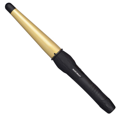 Silver Bullet Fastlane Ceramic Conical Curling Iron Gold