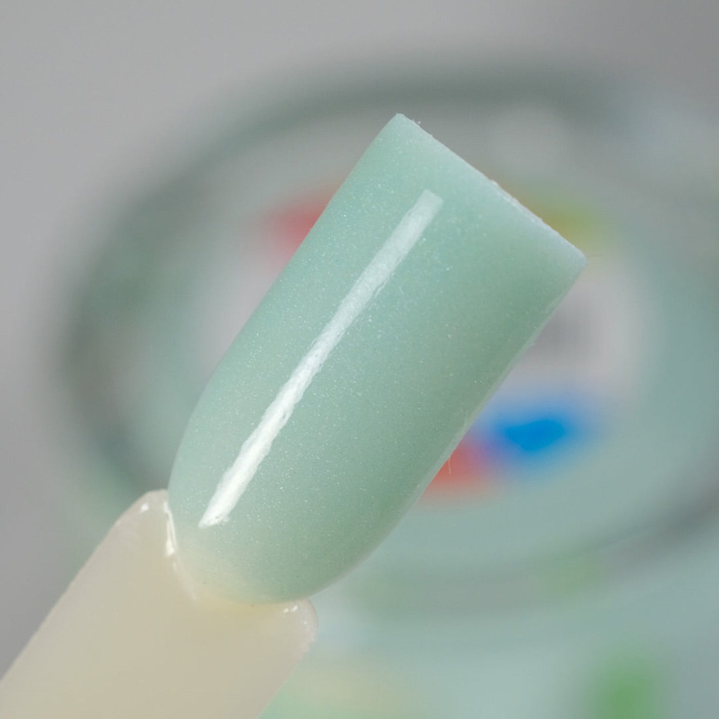 SNS Gelous Color Dipping Powder BD17 String Bikini (43g) sample on nail