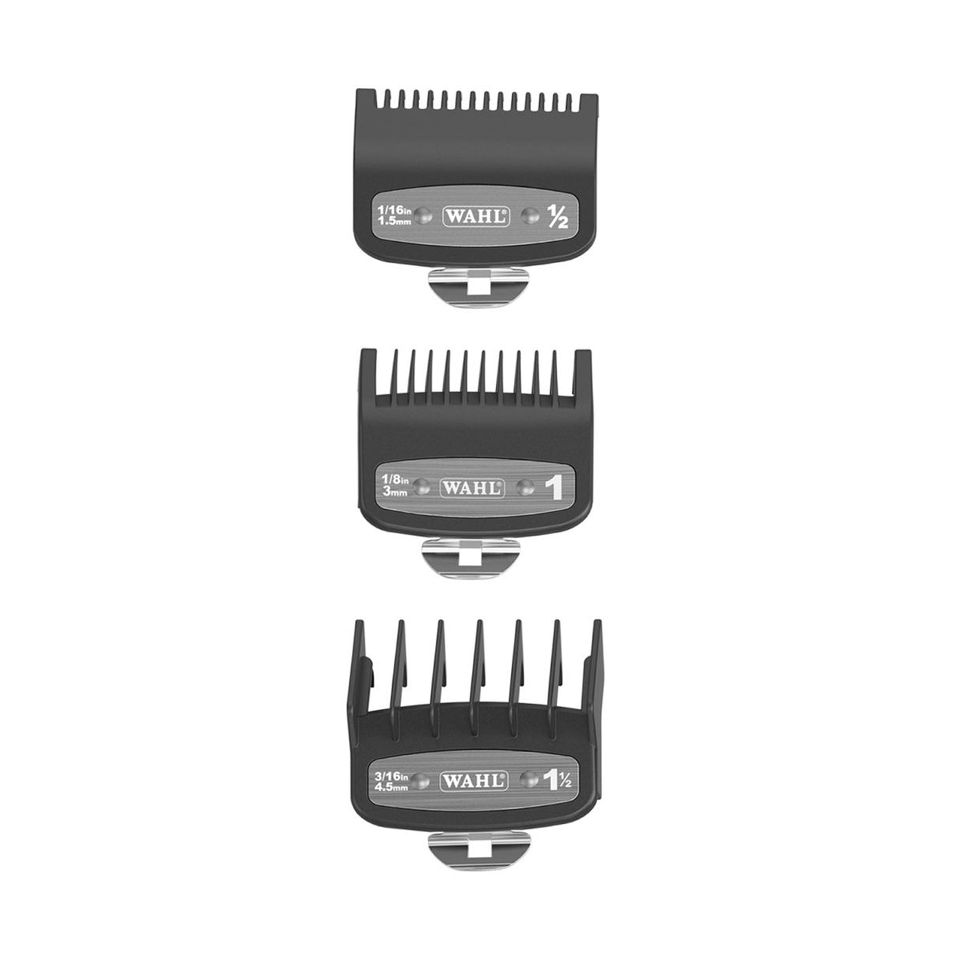 Wahl Premium Guide Comb 3 Pack  ½, 1, 1 ½