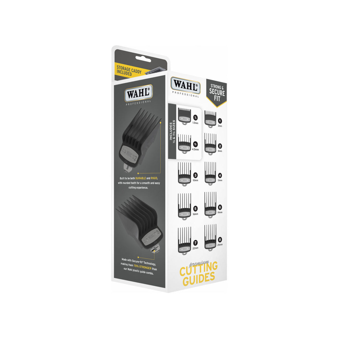 Wahl Premium Guide Combs 10pk packaging